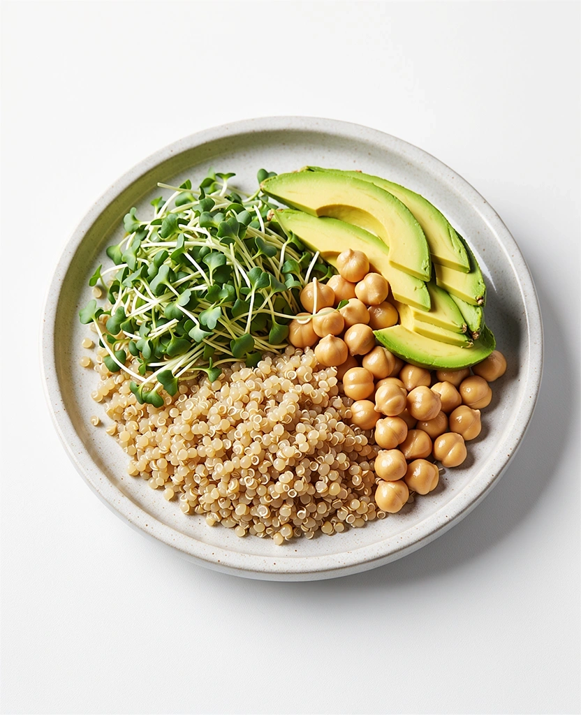 Nutričná miska s quinoa